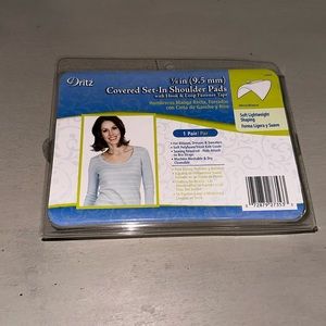 Covered Set-in Shoulder Pads